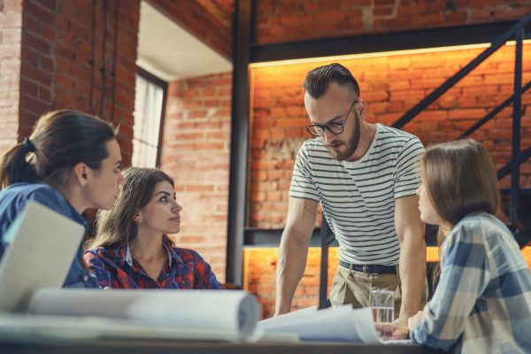 Working people in the loft profession